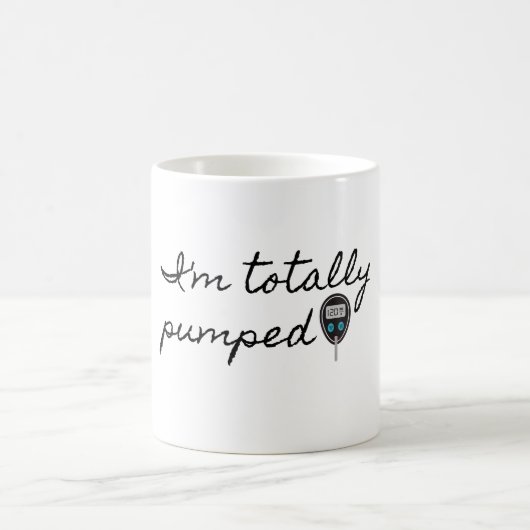 Mug Je suis totalement pompé ! (Centre)