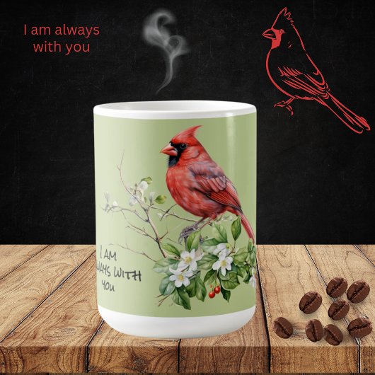 Mug Je suis toujours avec toi Cardinal Bird
