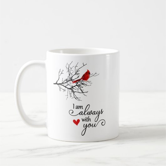 Mug Je Suis Toujours Avec Vous Cardinal Sur Une Sympat (Gauche)