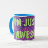 MUG JE SUIS TOUT SIMPLEMENT INCROYABLE (Devant gauche)
