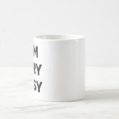 Mug Je Suis Très Occupé Gras Police Funny (Centre)