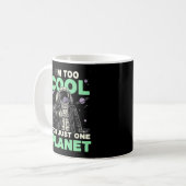 Mug Je suis trop cool pour une seule planète (Devant gauche)