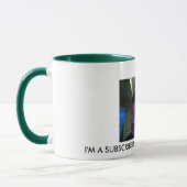 Mug Je suis UN ABONNÉ À GLBTQCOMMUNITY (Gauche)
