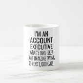 Mug Je suis un administrateur de compte Ce que c'est (Centre)