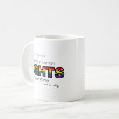 Mug Je suis un allié (Devant gauche)