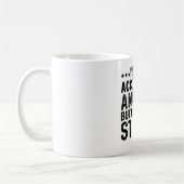 Mug Je suis un analyste comptable mais je ne peux pas  (Gauche)
