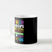 Mug Je suis un Autisme Maman Wallet Vide Fier Autisme  (Devant gauche)