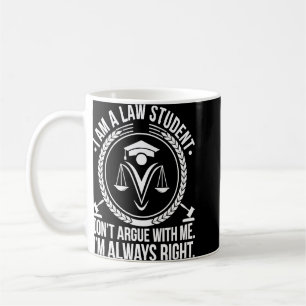 Mug Je Suis Un Avocat Étudiant En Droit En Cours Pour