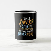 Mug Je Suis Un Avocat Pour Gagner Du Temps (Centre)