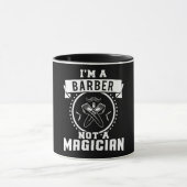 Mug Je suis un barbier pas un magicien (Centre)