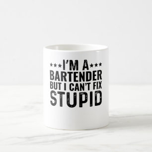 Mug Je suis un barman, mais je ne peux pas réparer les