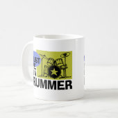 Mug Je suis un batteur (Devant gauche)