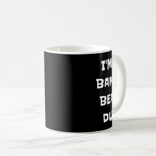 Mug Je suis Un Bean Duh Fun Lazy Easy Halloween Costu (Devant droit)