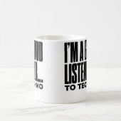 Mug JE SUIS UN BON AUDITEUR DE TECHNO Funny Edm Dj Tec (Centre)