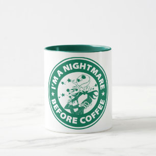 Mug Je suis un cauchemar avant le café