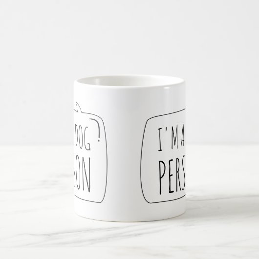 Mug Je suis un chien (Centre)