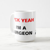 Mug Je suis un chirurgien (Devant gauche)