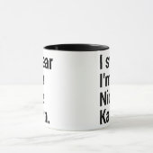 Mug Je suis un chouette karen drôle mème karen (Centre)