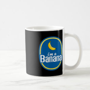 Mug Je suis un costume de banane Halloween Fruit Jaune