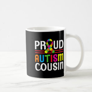 Mug Je suis un cousin fier de l'autisme - Sensibilisat