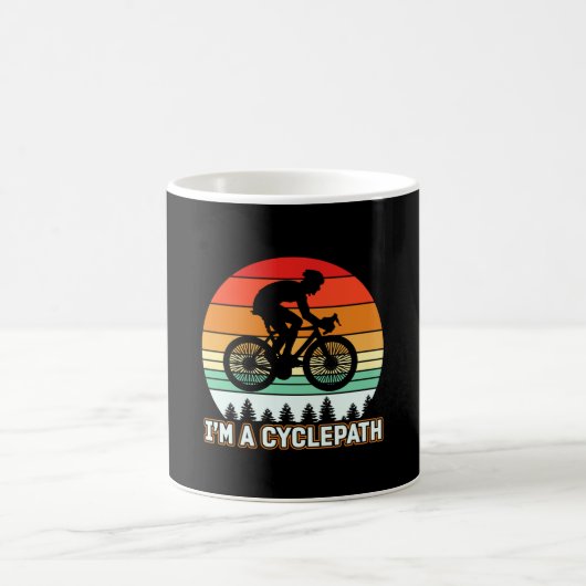 Mug Je Suis Un Cyclepath Vélo Bicycle Drôle (Centre)