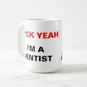 Mug Je suis un dentiste (Devant gauche)