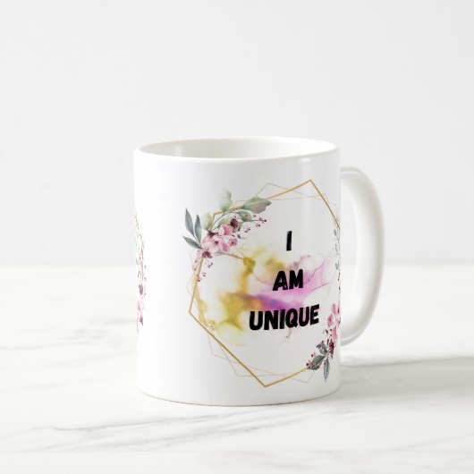 Mug Je suis un design de muqueuse unique (Devant droit)