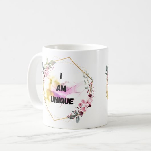 Mug Je suis un design de muqueuse unique (Devant gauche)