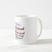 Mug Je suis un directeur d'école ce que votre superpui (Devant droit)