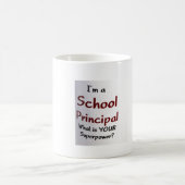 Mug Je suis un directeur d'école ce que votre superpui (Centre)