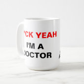 Mug Je suis un docteur (Devant gauche)
