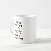Mug Je suis un docteur pas un magicien (Devant gauche)