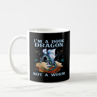 Mug Je Suis Un Dragon De Livre Pas Un Dragon De Ver