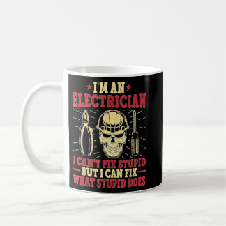 Mug Je suis un électricien, je ne peux pas réparer un