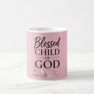 Mug Je suis un enfant béni de Dieu