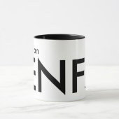 Mug Je suis un ENFJ - Type de personnalité (Centre)