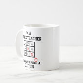 Mug Je Suis Un Enseignant De Danse Je Trouve Toujours  (Devant gauche)