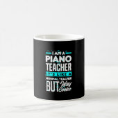 Mug Je Suis Un Enseignant De Piano Drôle Pianiste Ense (Centre)