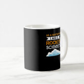 Mug Je suis un expert en roquettes et ingénieur aérosp (Devant droit)