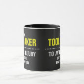 Mug Je suis un fabricant d'outils (Centre)
