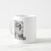 Mug Je suis un fan de JFK (Devant gauche)