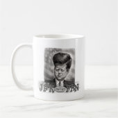 Mug Je suis un fan de JFK (Gauche)