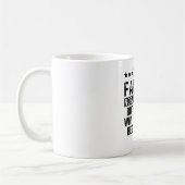 Mug Je suis un fermier pas un magicien drôle (Gauche)