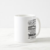Mug Je suis un Fils chanceux élevé par un monstre mons (Devant droit)