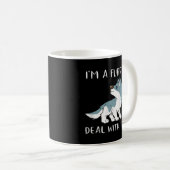 Mug Je suis un furry, fais avec, c'est mignon fandom f (Devant droit)
