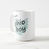 Mug Je suis un garçon de l'Ohio (Devant gauche)