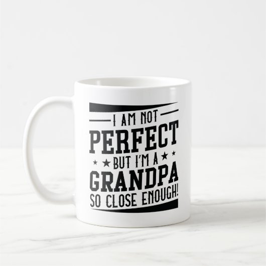 Mug Je suis un grand-père (Gauche)