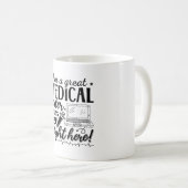 Mug Je suis un grand programmeur de Coder Médicale (Devant droit)