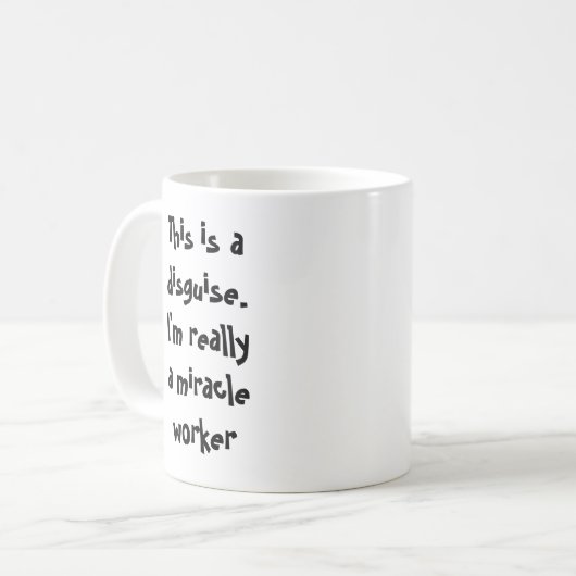 Mug Je suis un guérisseur (Devant gauche)