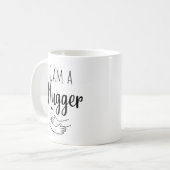 Mug Je suis un Hugger (Devant gauche)